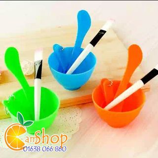 Bộ bát trộn đắp mặt nạ