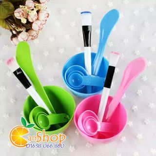 Bộ bát trộn đắp mặt nạ