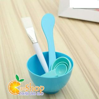 Bộ bát trộn đắp mặt nạ