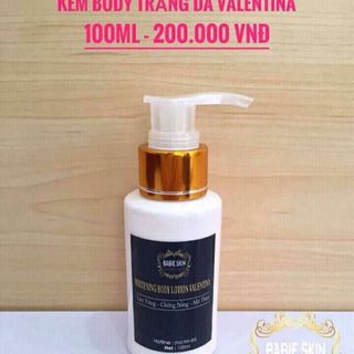 COMBO TẮM TRẮNG KEMBODY VALENTINS