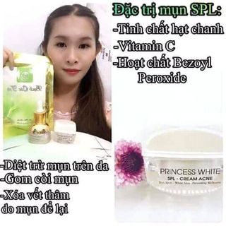 KEM TRỊ MỤN SPL PRINCESS WHITE