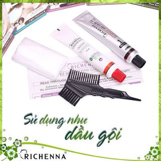 THUỐC NHUỘM TÓC BẠC HÀN QUỐC DẠNG DẦU GỘI RICHENNA
