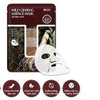 Mặt Nạ Nhân Sâm Tự Nhiên Dành Cho Da Khô SNP Wild Ginseng Essence Mask - 25ml