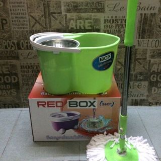Bộ lau nhà 360 BLUEBOX thùng inox