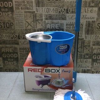 Bộ lau nhà 360 BLUEBOX thùng inox