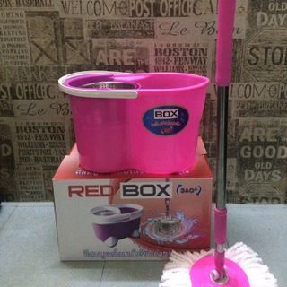 Bộ lau nhà 360 BLUEBOX thùng inox