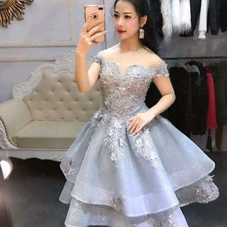 ĐẦM XÒE PHỒNG KIM SA ĐÍNH HOA
