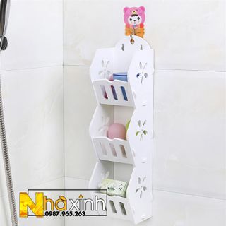 Kệ 3 tầng gỗ lắp ghép tiện dụng