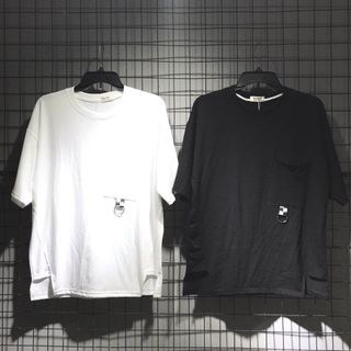 Ảnh thật 100 ÁO THUN XẺ TÀ - cotton