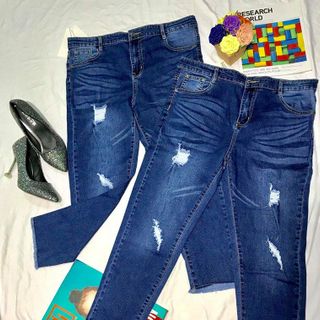 JEAN WAX RÁCH 60-100KG BIGSIZE