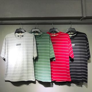 Ảnh thật 100 ÁO THUN SỌC NGANG - cotton