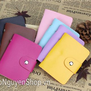 Ví Bóp Cầm Tay Chứa 26 Thẻ Atm Visa Card
