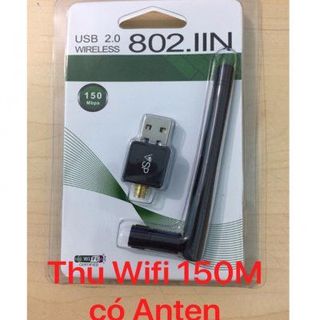 USB thu wifi 802 300mb CÓ ANTEN giá sỉ