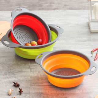 Bộ 2 Rổ Xếp Gọn Cao Cấp