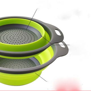 Bộ 2 Rổ Xếp Gọn Cao Cấp
