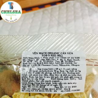 YẾN MẠCH ORGANIC CÁN VỪA BOB’s RED MILL