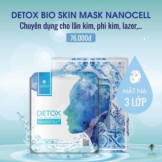 MẶT NẠ DA SINH HỌC TẾ BÀO GỐC DETOX COKO