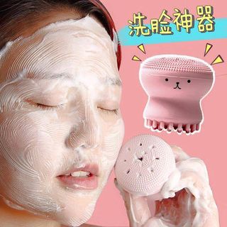 bạch tuột rữa mặt