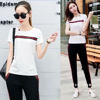 SET ĐỒ BỘ NỮ SỌC NGANG