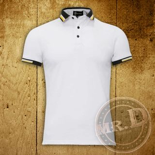 ÁO THUN CA SẤU BO VIỀN CỔ