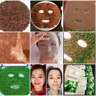 Mặt nạ hạt tảo biển Seaweed Mask