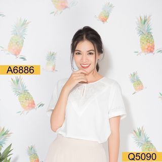 Áo công sở nữ M Collection A6886 giá sỉ giá bán buôn