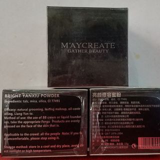 Phấn phủ bột kiềm dầu MayCreate