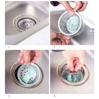 Túi lưới lọc rác bồn rửa chén bịch 230 cái