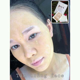 Tắm trắng mặt face thảo dược