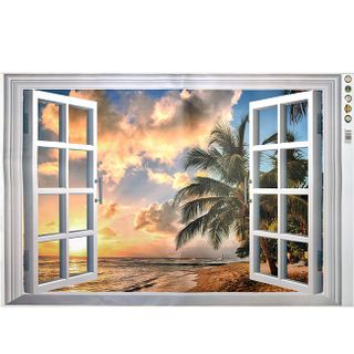 Decal Cửa sổ Hoàng hôn