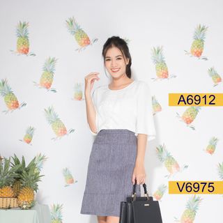 Áo công sở nữ M Collection A6912 giá sỉ giá bán buôn