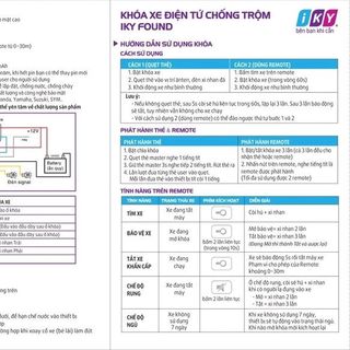 khóa chống trộm xe máy iky found