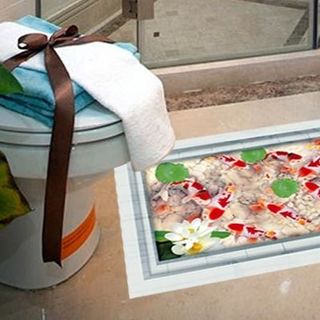 Decal Hồ Cá KOI