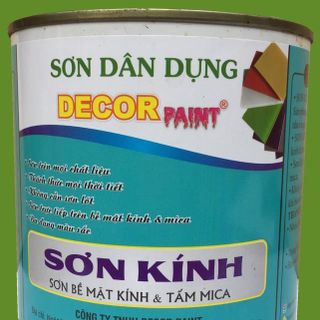 Sơn trên kính Đecorpaint màu đen giá sỉ