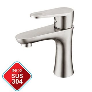 Vòi rửa lavabo inox 304