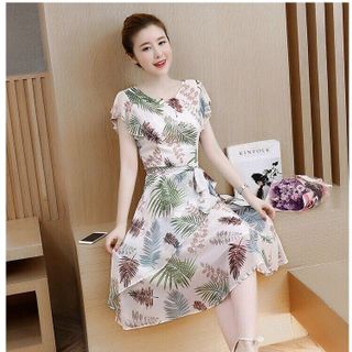 ĐẦM XOÈ CÁNH TIÊN HOẠ TIẾT LÁ