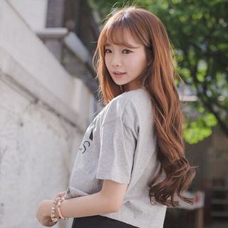 Bộ Tóc Xoăn Dài Mái Thưa MHS 03