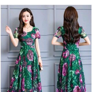 ĐẦM MAXI HOA DỰ TIỆC