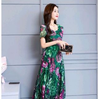 ĐẦM MAXI HOA DỰ TIỆC