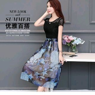ĐẦM XOÈ PHỐI REN