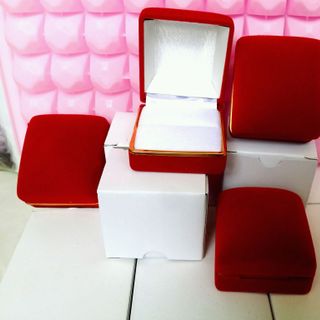 sỉ Hộp nhẫn vuông nhung