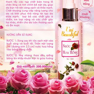 Nước Hoa Hồng Uni Beautiful