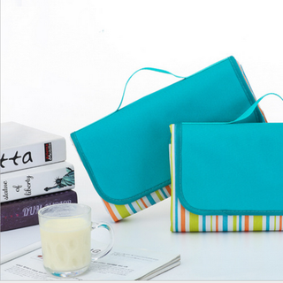 Bạt trải cắm trại xếp gọn thảm trải đi phượt picnic 3 lớp chống thấm tuyệt đối có quai xách