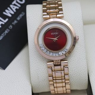 ĐỒNG HỒ NỮ DÂY KIM LOẠI GUOU 8039