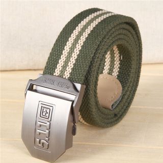 Thắt lưng vải dù mặt Khóa Kẹp Hợp Kim - Mặt 511