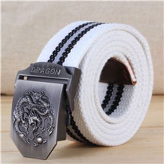 Thắt lưng vải dù mặt Khóa Kẹp Hợp Kim - Mặt Dragon