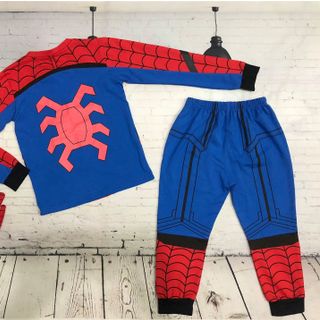 Đồ siêu nhân nhện tay dài Homecoming Spiderman Sz Đại