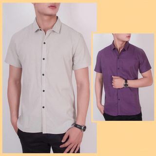 Áo sơ mi nam ngắn tay