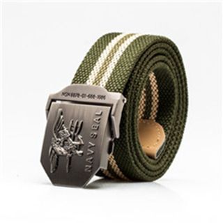 Thắt lưng vải dù mặt Khóa Kẹp Hợp Kim - Mặt Navy Seal