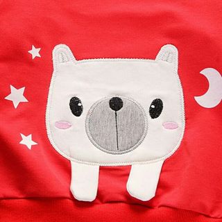 Bộ tay dài đắp gấu cho bé trai cực cute